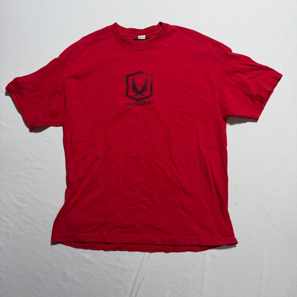 Redsand Originals Vintage Graphic T-Shirt Men's XL Red 90s Surf Skate USA